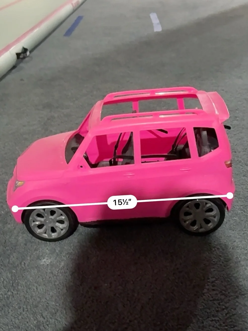 Barbie Pink SUV Cadillac Escalade DVX58 Mattel 2016 Doll Vehicle